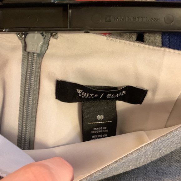 White House Black Market, 00, Grey Pencil Skirt - Picture 3 of 3